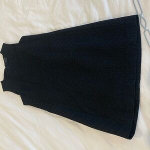 Like new Black Eyelet Theory dress size 0.